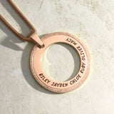 Sparkling Circle of Trust Necklace