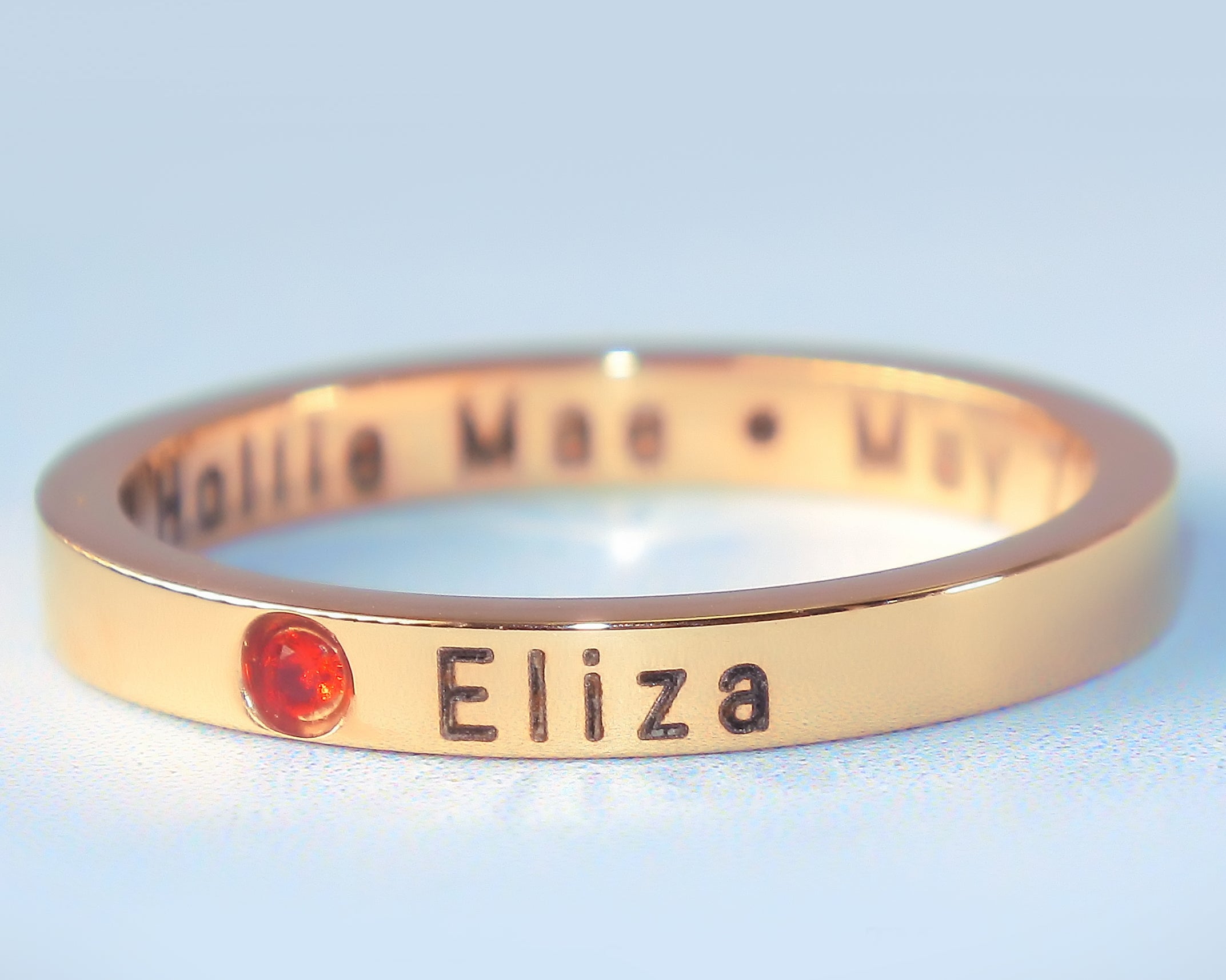 Stackable Birthstone Ring