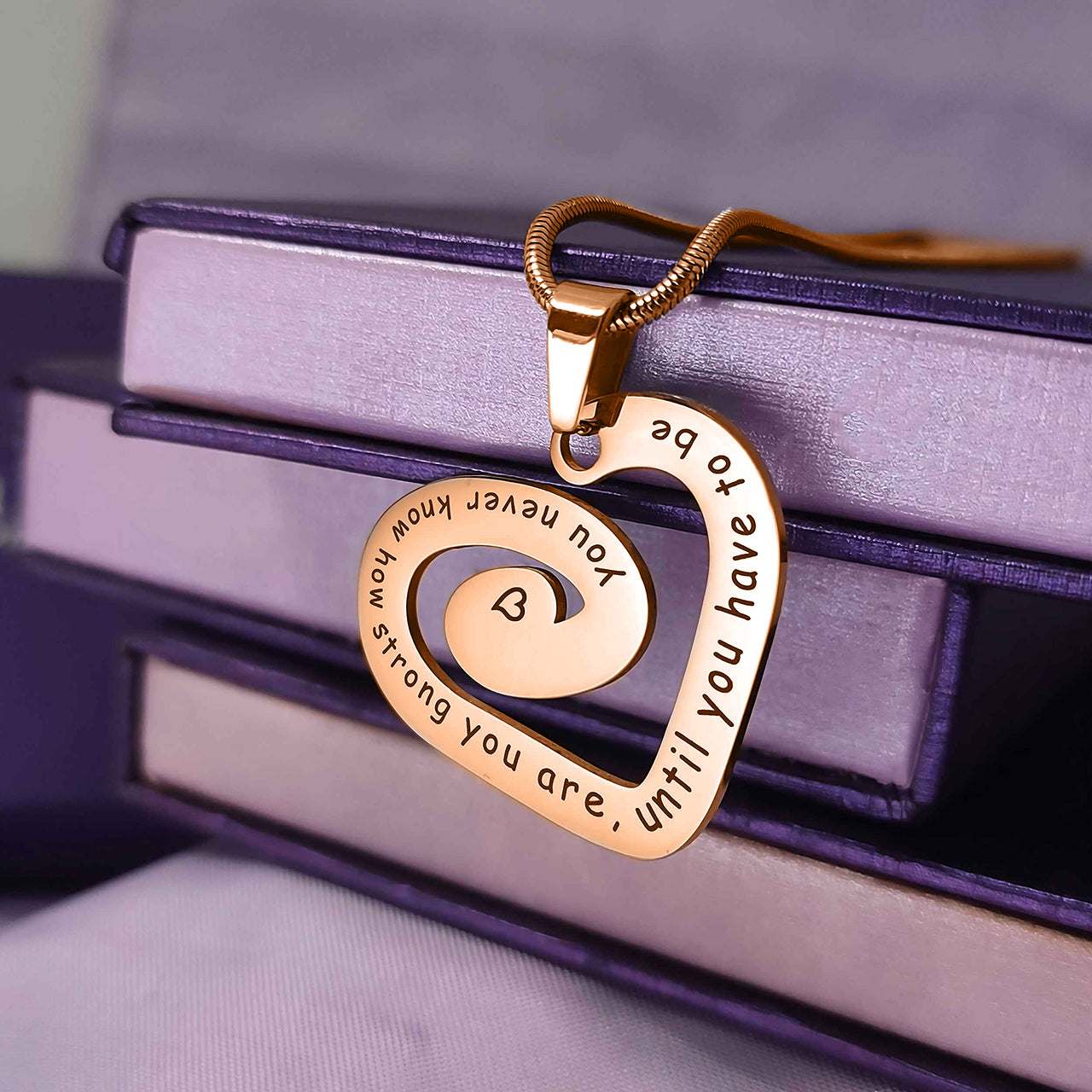 Swirls of My Heart Necklace