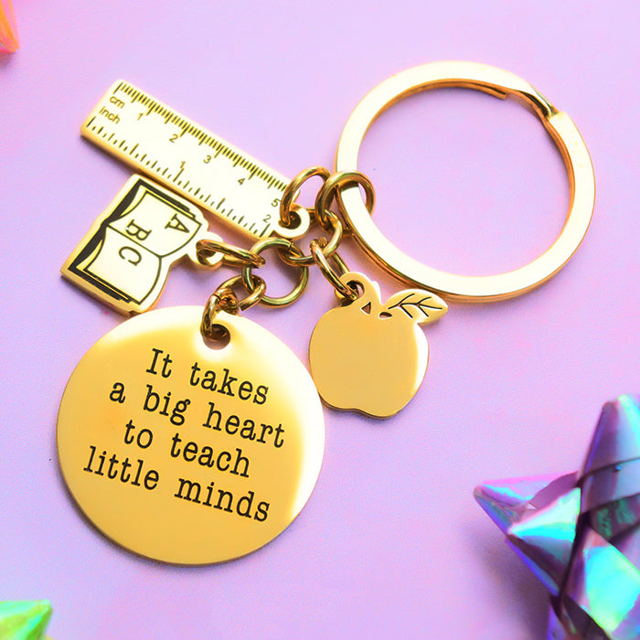 Teachers Life Keyring