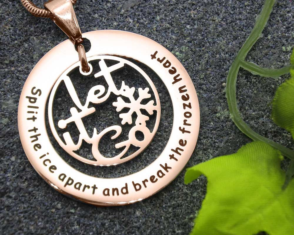 Break The Frozen Heart Necklace