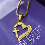 Trust in Him Necklace