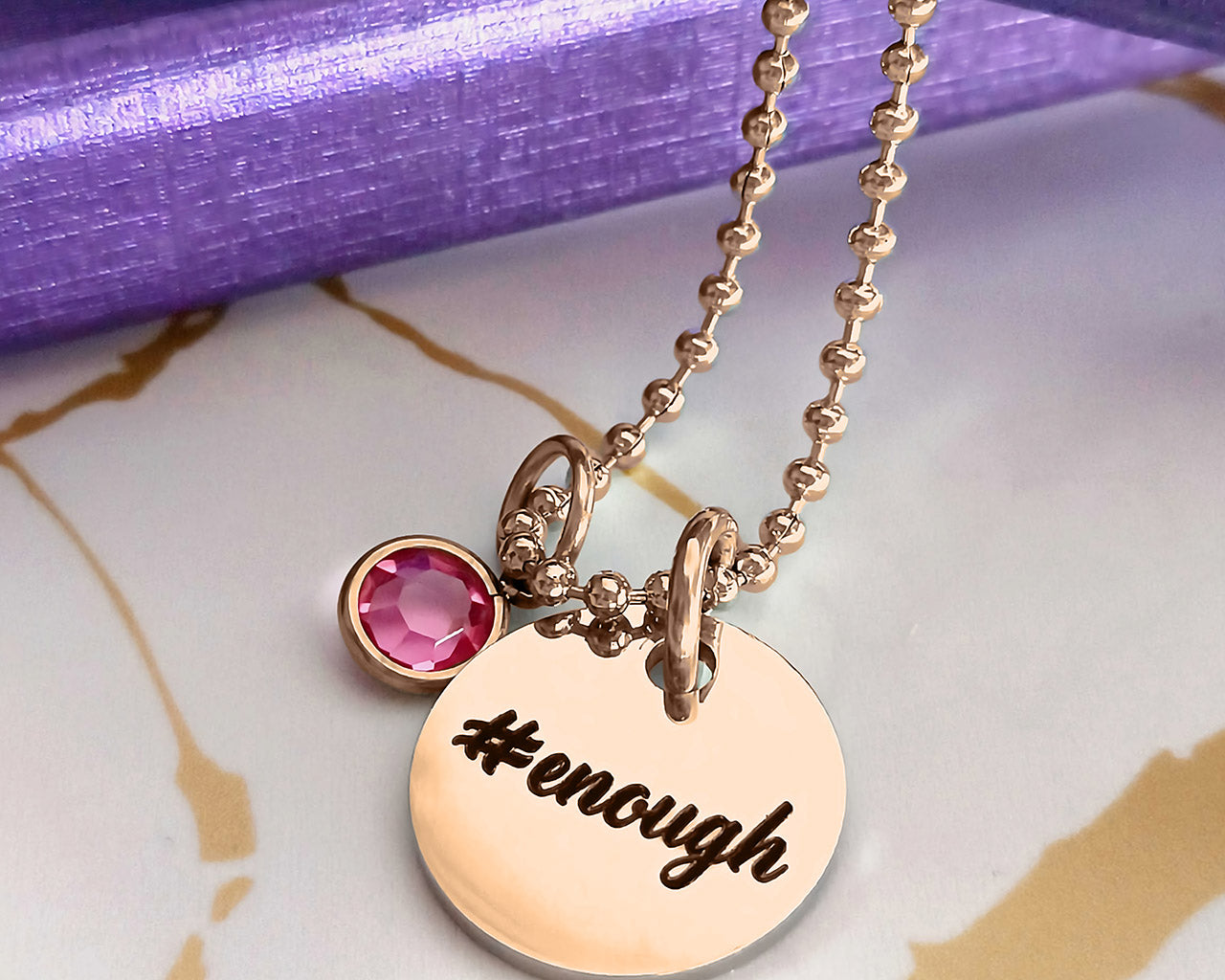You are #Enough Necklace