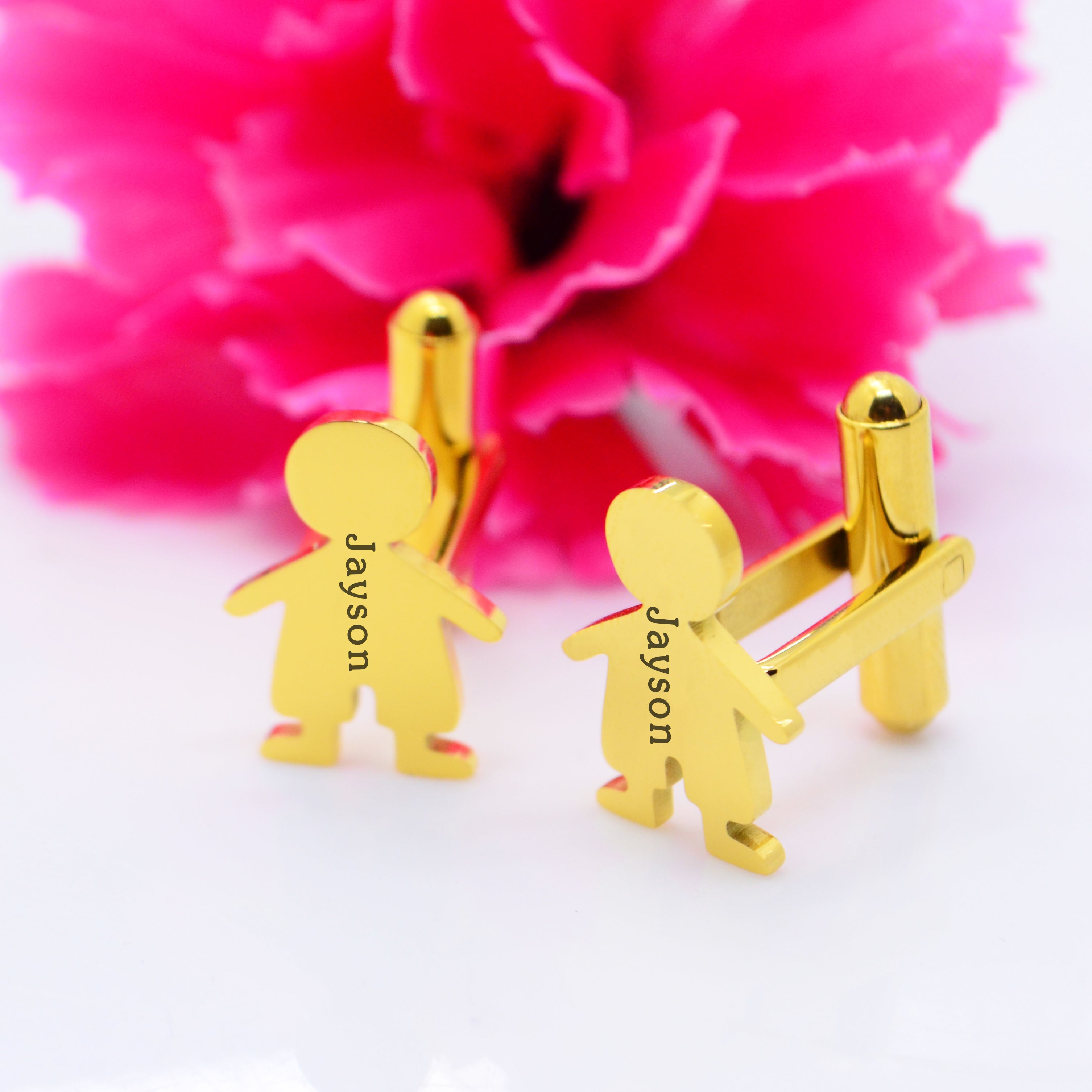 Personalised Kids Cufflinks