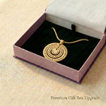 Circle of Loved Ones necklace presented in gift box packaging