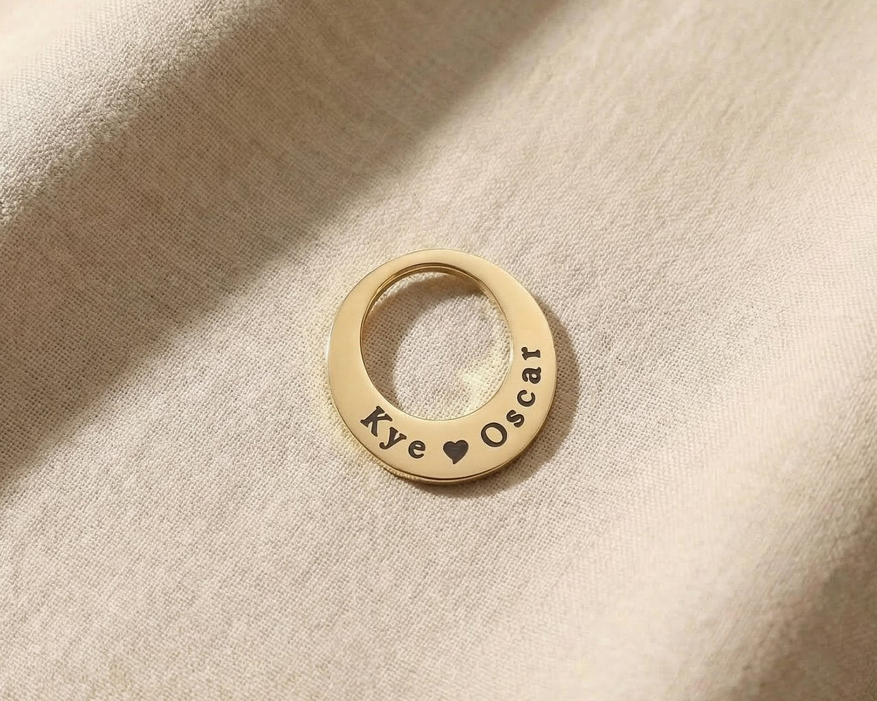 Gold crescent moon charm for Dream Locket bracelet symbolizing dreams, guidance, and emotional connection