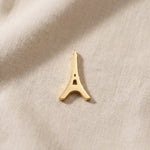 Gold Eiffel Tower charm for Dream Locket bracelet symbolizing travel memories, romance, and Paris-inspired moments