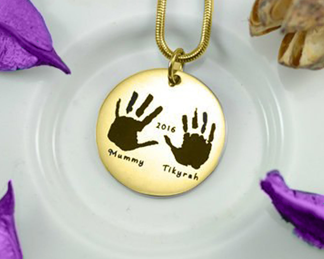 Hand on My Heart Necklace