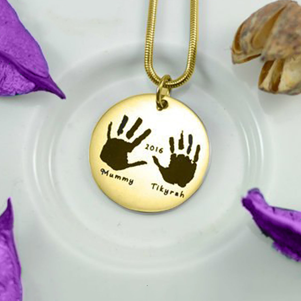 Hand on My Heart Necklace