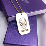Kids Dog Tag Necklace