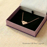 Personalised heart necklace in premium gift box, meaningful jewellery gift