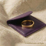 Woman wearing personalised stackable ring with engraved name, minimal everyday look