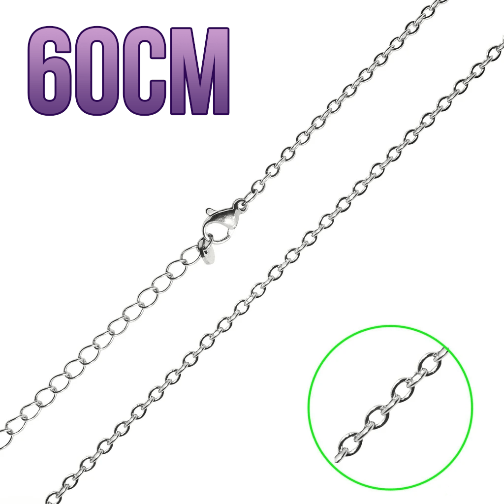 60cm + 5cm Extension - Adult (Chain Link) - Options Variants
