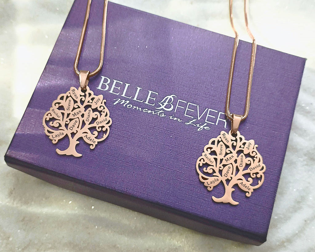 BUY ONE GET ONE Tree of My Life Necklace | Belle Fever Personalised Jewellery