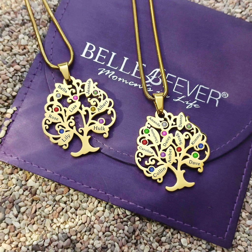 BUY ONE GET ONE Tree of My Life Necklace | Belle Fever Personalised Jewellery