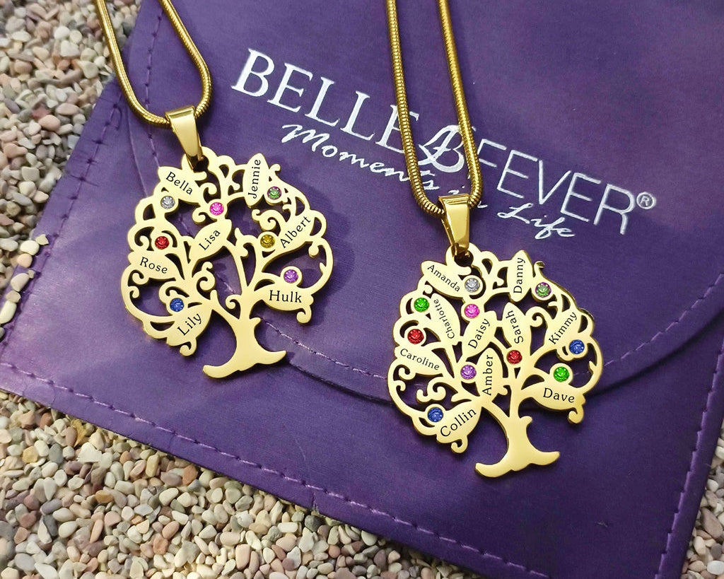 BUY ONE GET ONE Tree of My Life Necklace | Belle Fever Personalised Jewellery