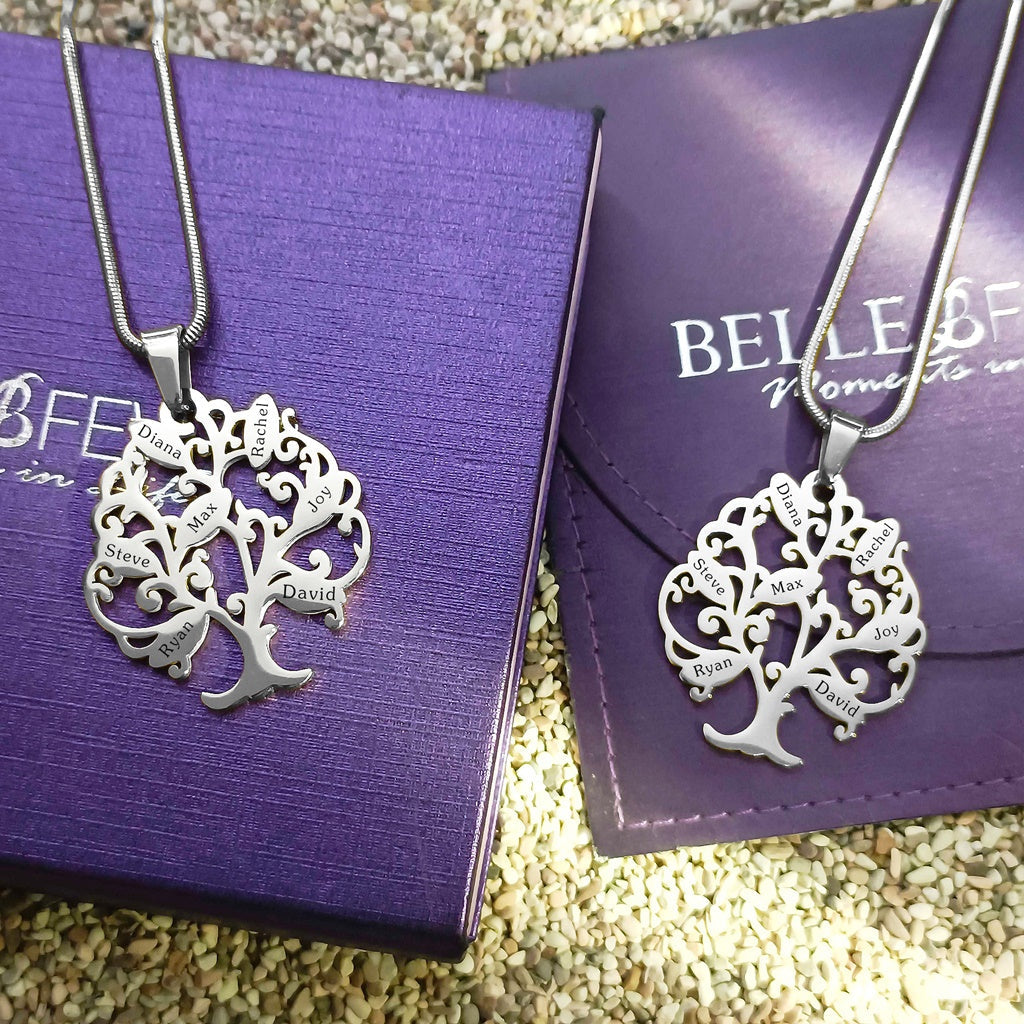 BUY ONE GET ONE Tree of My Life Necklace | Belle Fever Personalised Jewellery