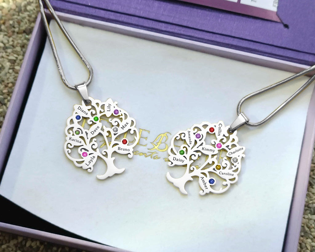 BUY ONE GET ONE Tree of My Life Necklace | Belle Fever Personalised Jewellery