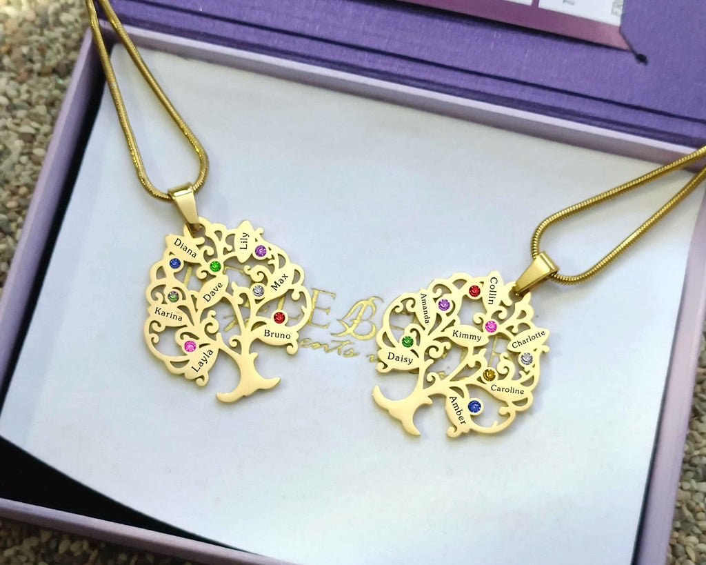 BUY ONE GET ONE Tree of My Life Necklace | Belle Fever Personalised Jewellery