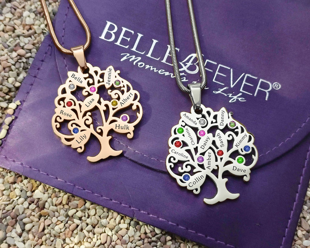 BUY ONE GET ONE Tree of My Life Necklace | Belle Fever Personalised Jewellery