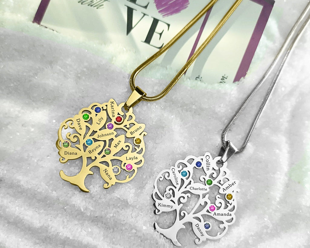 BUY ONE GET ONE Tree of My Life Necklace | Belle Fever Personalised Jewellery
