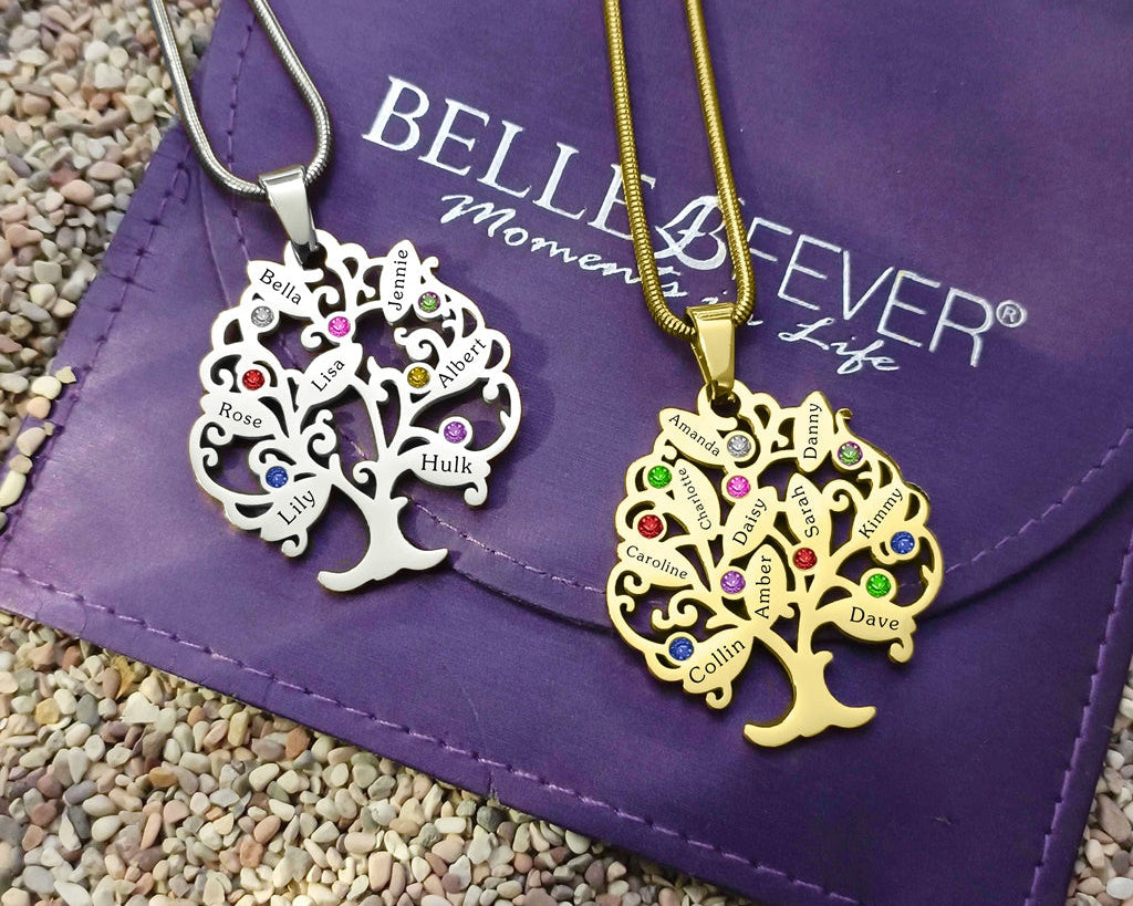 BUY ONE GET ONE Tree of My Life Necklace | Belle Fever Personalised Jewellery