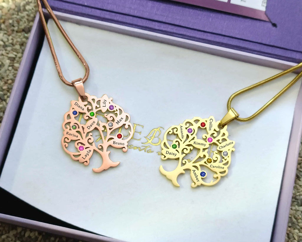 BUY ONE GET ONE Tree of My Life Necklace | Belle Fever Personalised Jewellery