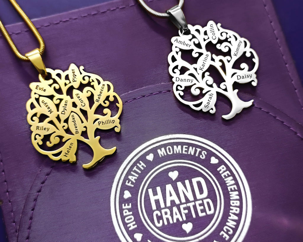 BUY ONE GET ONE Tree of My Life Necklace | Belle Fever Personalised Jewellery