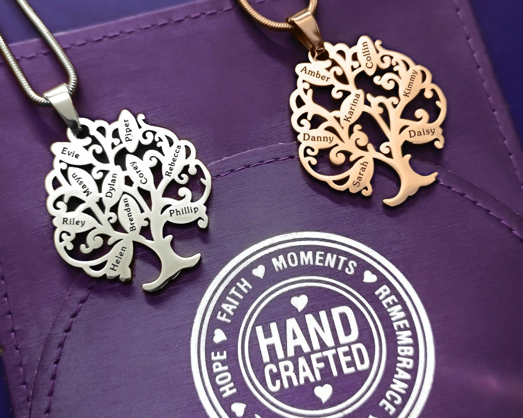 BUY ONE GET ONE Tree of My Life Necklace | Belle Fever Personalised Jewellery