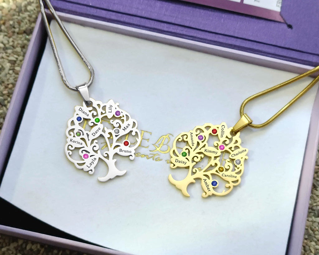 BUY ONE GET ONE Tree of My Life Necklace | Belle Fever Personalised Jewellery