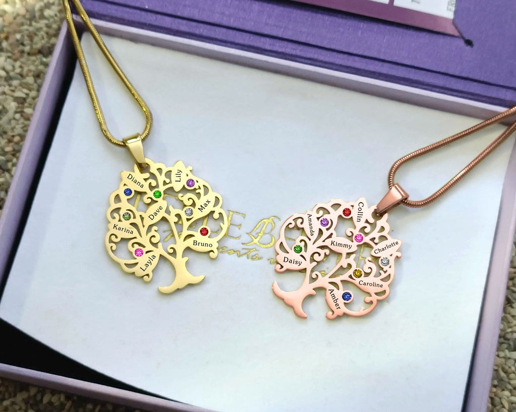 BUY ONE GET ONE Tree of My Life Necklace | Belle Fever Personalised Jewellery
