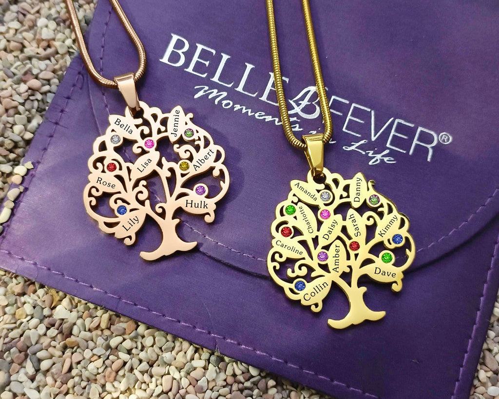 BUY ONE GET ONE Tree of My Life Necklace | Belle Fever Personalised Jewellery