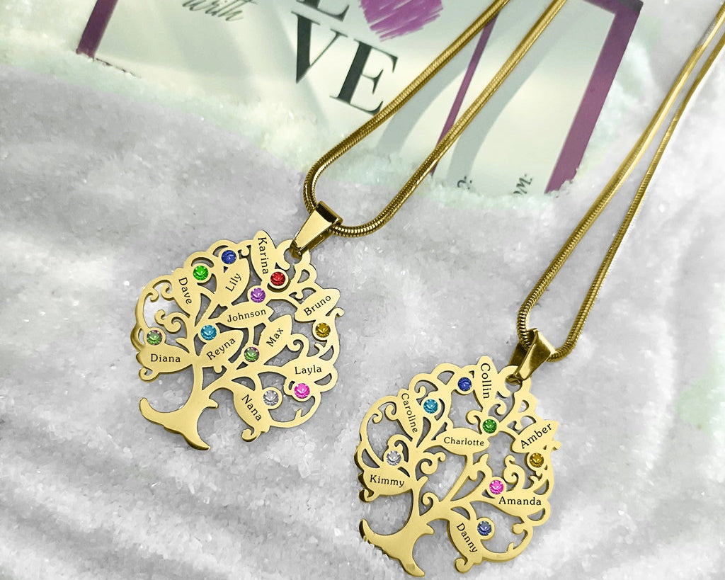 BUY ONE GET ONE Tree of My Life Necklace | Belle Fever Personalised Jewellery