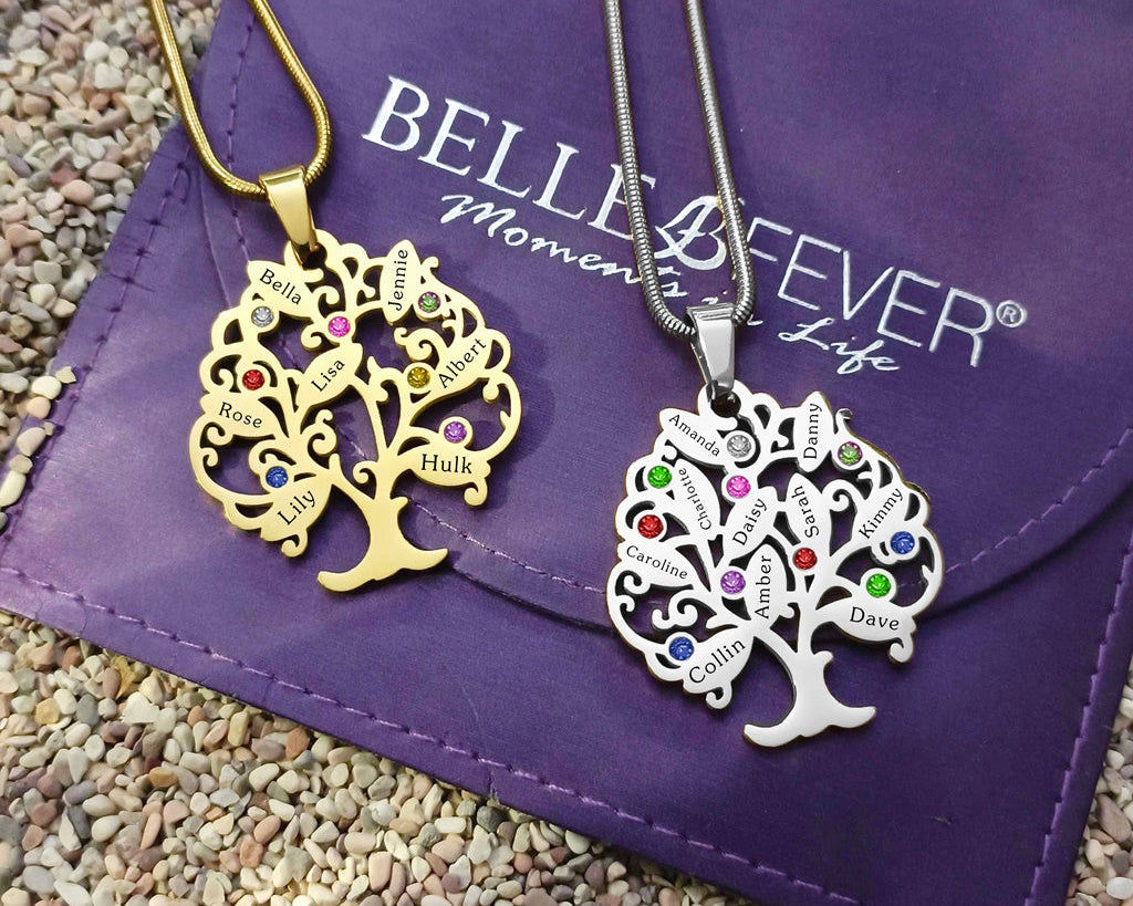 BUY ONE GET ONE Tree of My Life Necklace | Belle Fever Personalised Jewellery