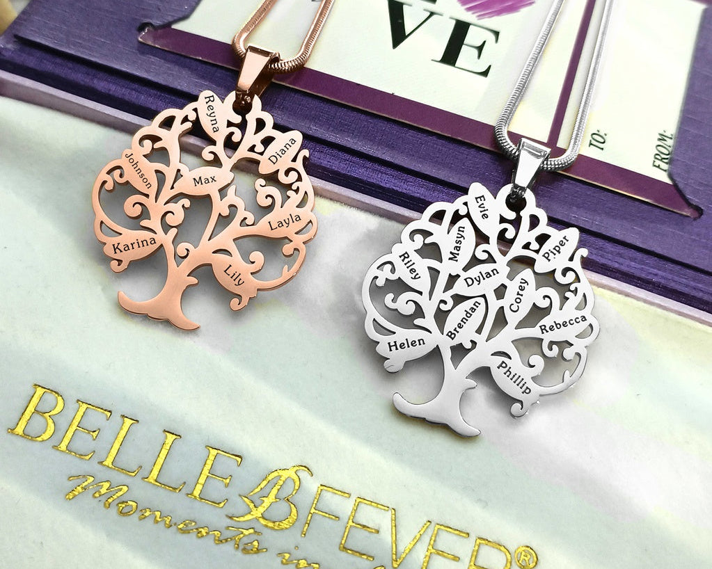 BUY ONE GET ONE Tree of My Life Necklace | Belle Fever Personalised Jewellery
