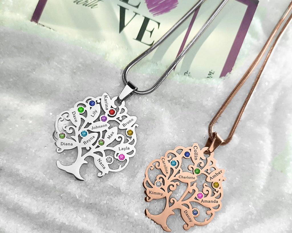 BUY ONE GET ONE Tree of My Life Necklace | Belle Fever Personalised Jewellery