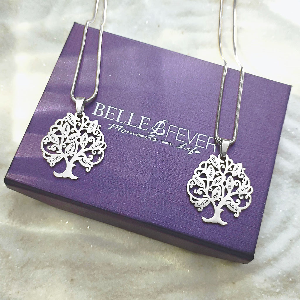 BUY ONE GET ONE Tree of My Life Necklace | Belle Fever Personalised Jewellery