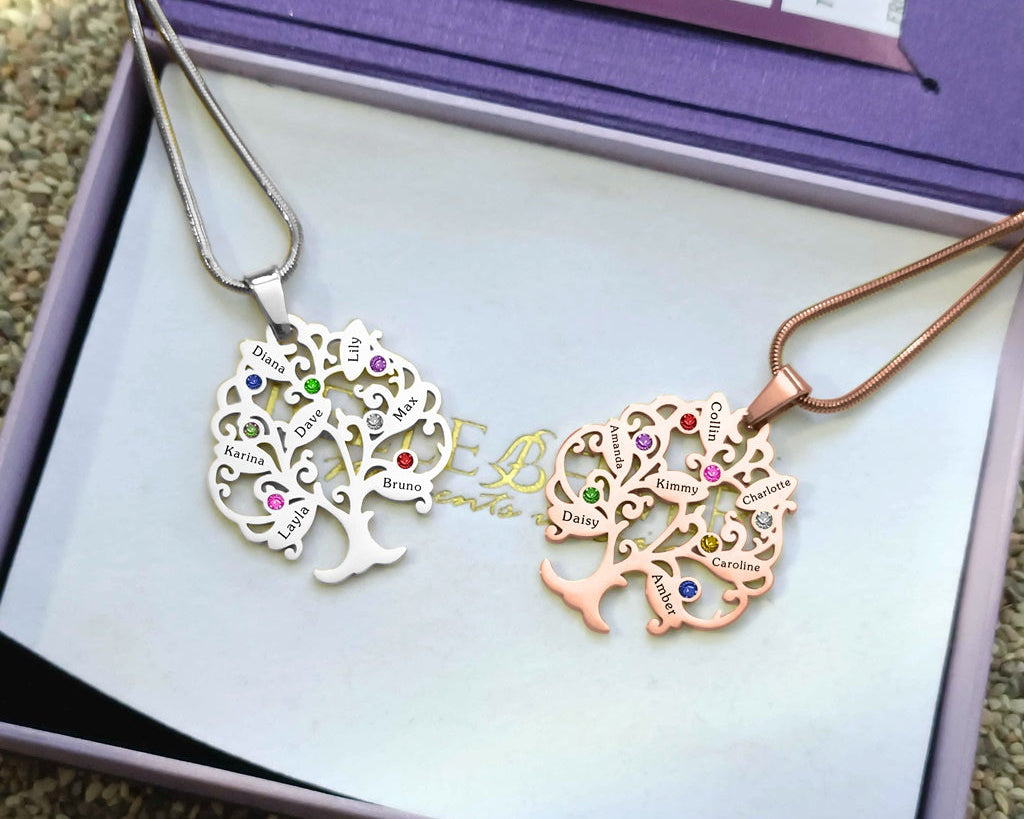 BUY ONE GET ONE Tree of My Life Necklace | Belle Fever Personalised Jewellery