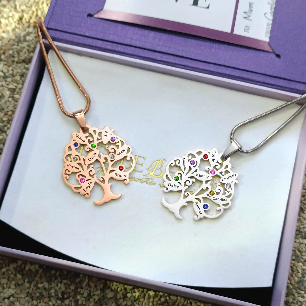 BUY ONE GET ONE Tree of My Life Necklace | Belle Fever Personalised Jewellery