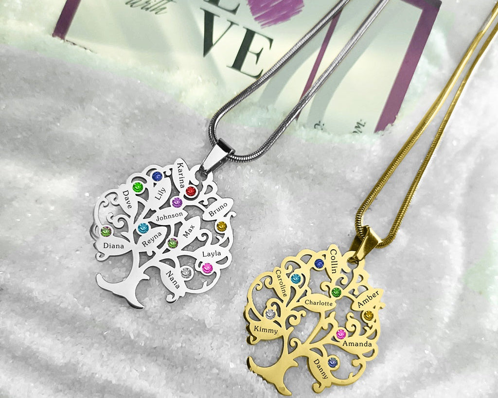 BUY ONE GET ONE Tree of My Life Necklace | Belle Fever Personalised Jewellery