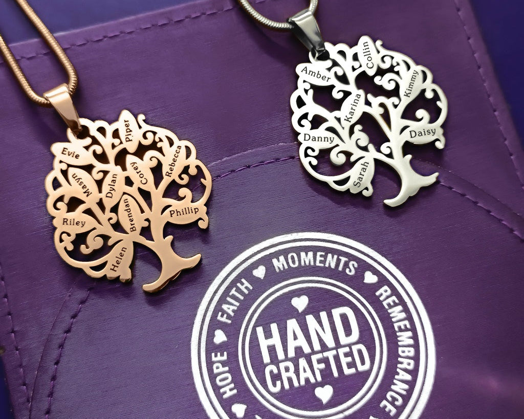 BUY ONE GET ONE Tree of My Life Necklace | Belle Fever Personalised Jewellery