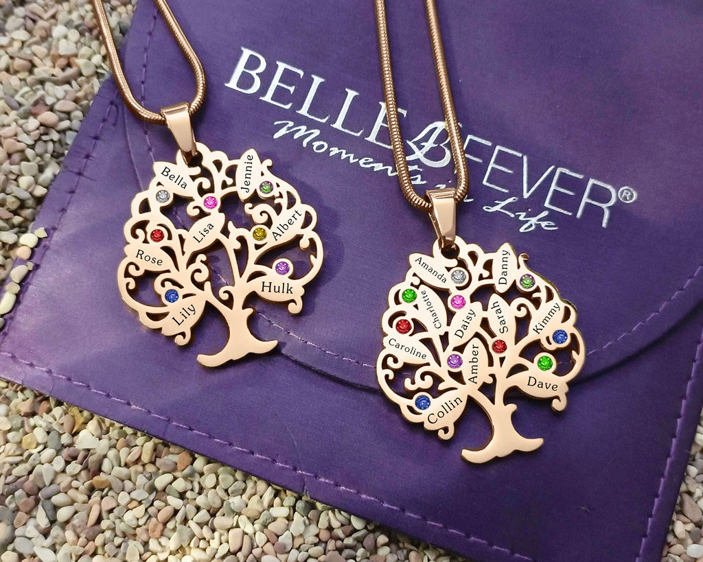 BUY ONE GET ONE Tree of My Life Necklace | Belle Fever Personalised Jewellery