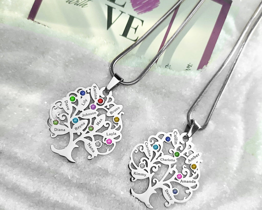 BUY ONE GET ONE Tree of My Life Necklace | Belle Fever Personalised Jewellery