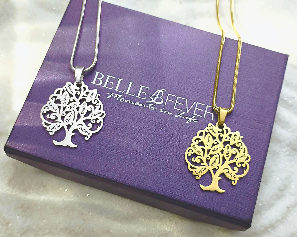 BUY ONE GET ONE Tree of My Life Necklace | Belle Fever Personalised Jewellery