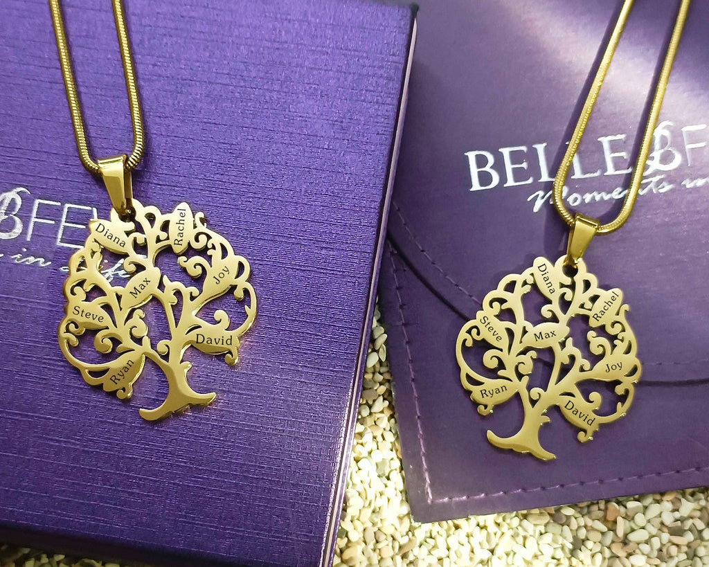 BUY ONE GET ONE Tree of My Life Necklace | Belle Fever Personalised Jewellery