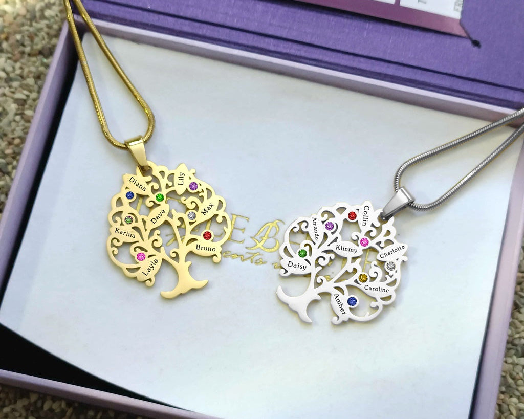BUY ONE GET ONE Tree of My Life Necklace | Belle Fever Personalised Jewellery