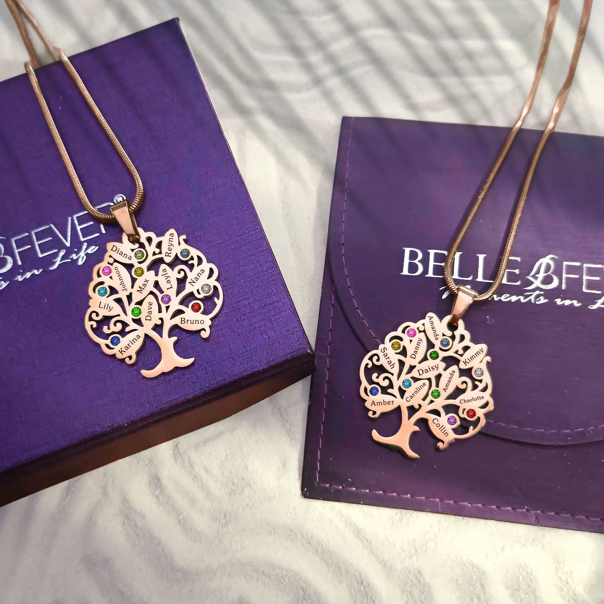 BUY ONE GET ONE Tree of My Life Necklace | Belle Fever Personalised Jewellery