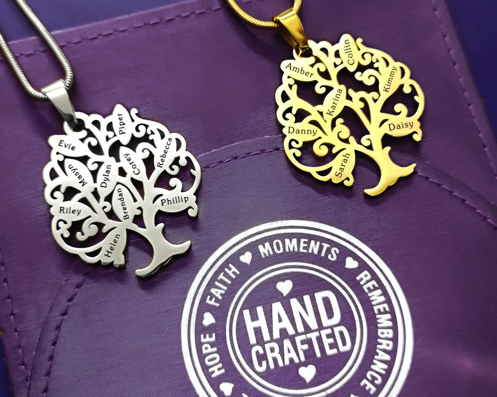 BUY ONE GET ONE Tree of My Life Necklace | Belle Fever Personalised Jewellery