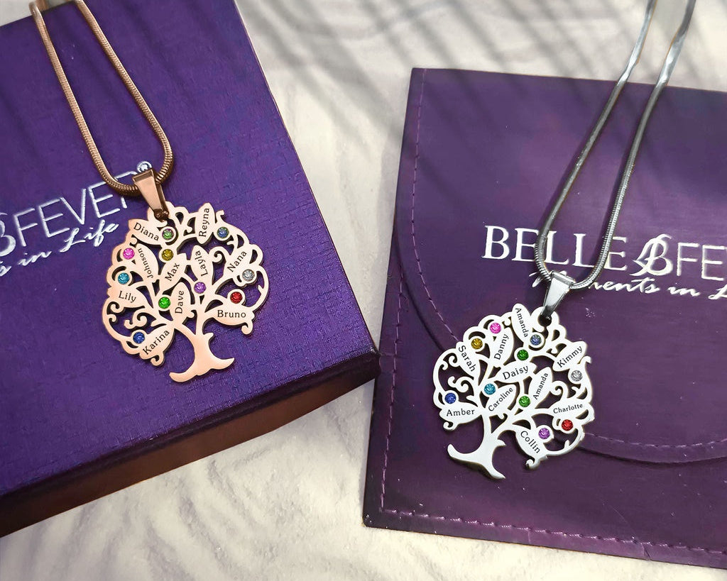 BUY ONE GET ONE Tree of My Life Necklace | Belle Fever Personalised Jewellery