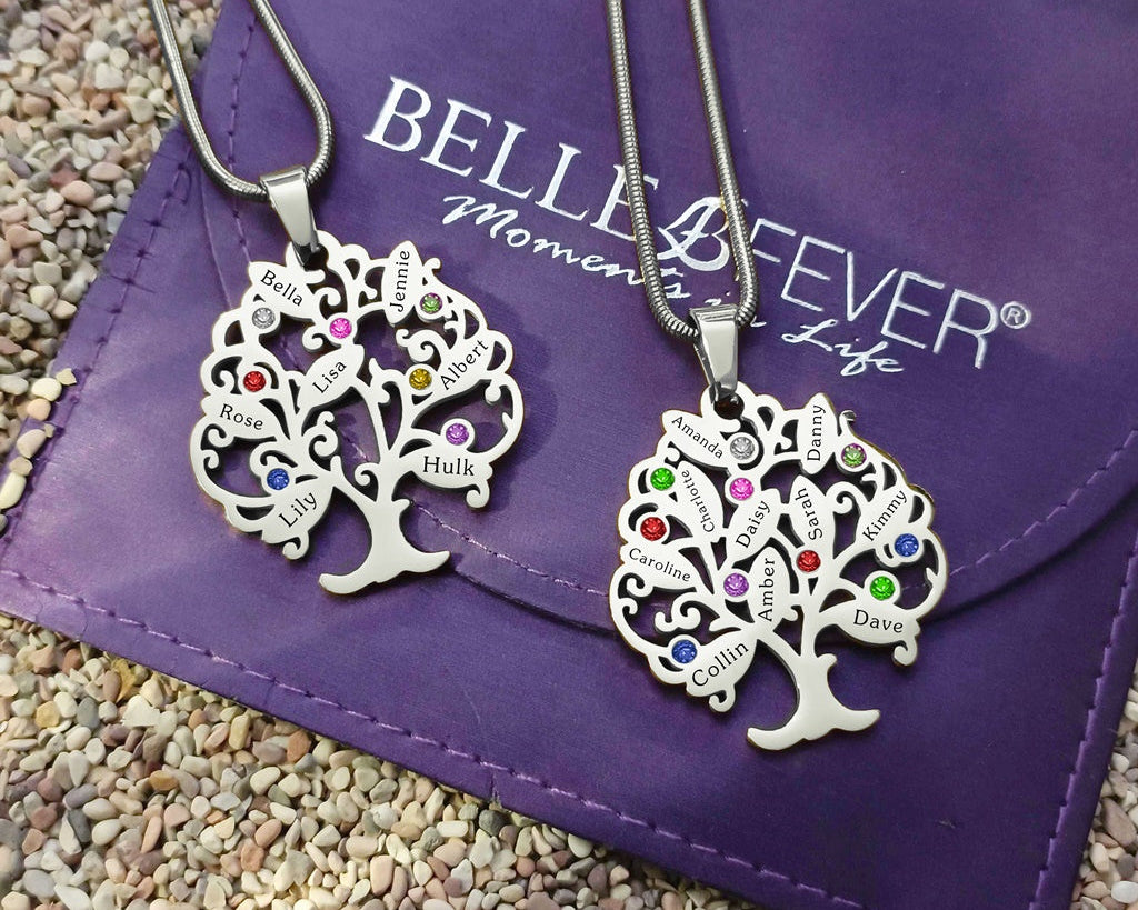 BUY ONE GET ONE Tree of My Life Necklace | Belle Fever Personalised Jewellery